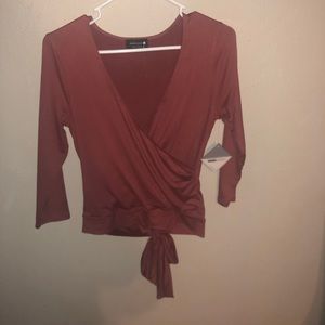 Cute Maroon Shirt